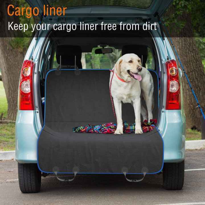 Dog Car Accessories Quality Leather Dog Car Seat Waterproof Hammock Pet Backseat Extender Solid Waterproof Dog Bed Cover New Pet