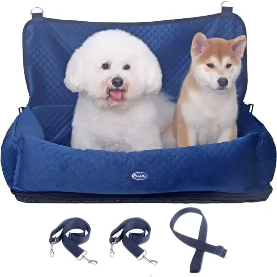 Dog Nest Dog Claming Sleeping Bed for comfortable travel Removable washable cotton car seat