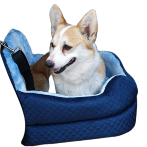 Dog car seat luxury durable pet booster seat travel safety dog bed  portable carrier pet bucket seat