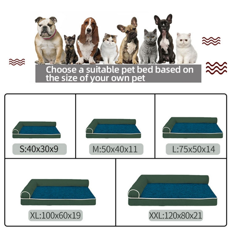 Pet beds accessories soft sofa nest  waterproof houses large washable luxury cat bed pet dog bed