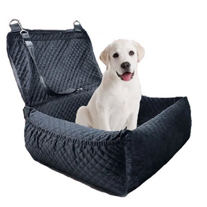 Claming Sleeping Travel Bed for Small Medium Large Dogs Amazon Best Selling Car Seat Cushion Cat Bed Solid Cat Cave Merino Wool