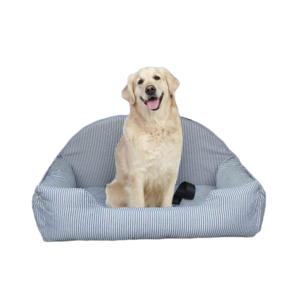 Wholesale Washable Large Dog Bed Safety Car Seat Cushion Dog Car Booster Seat With Storage Pocket