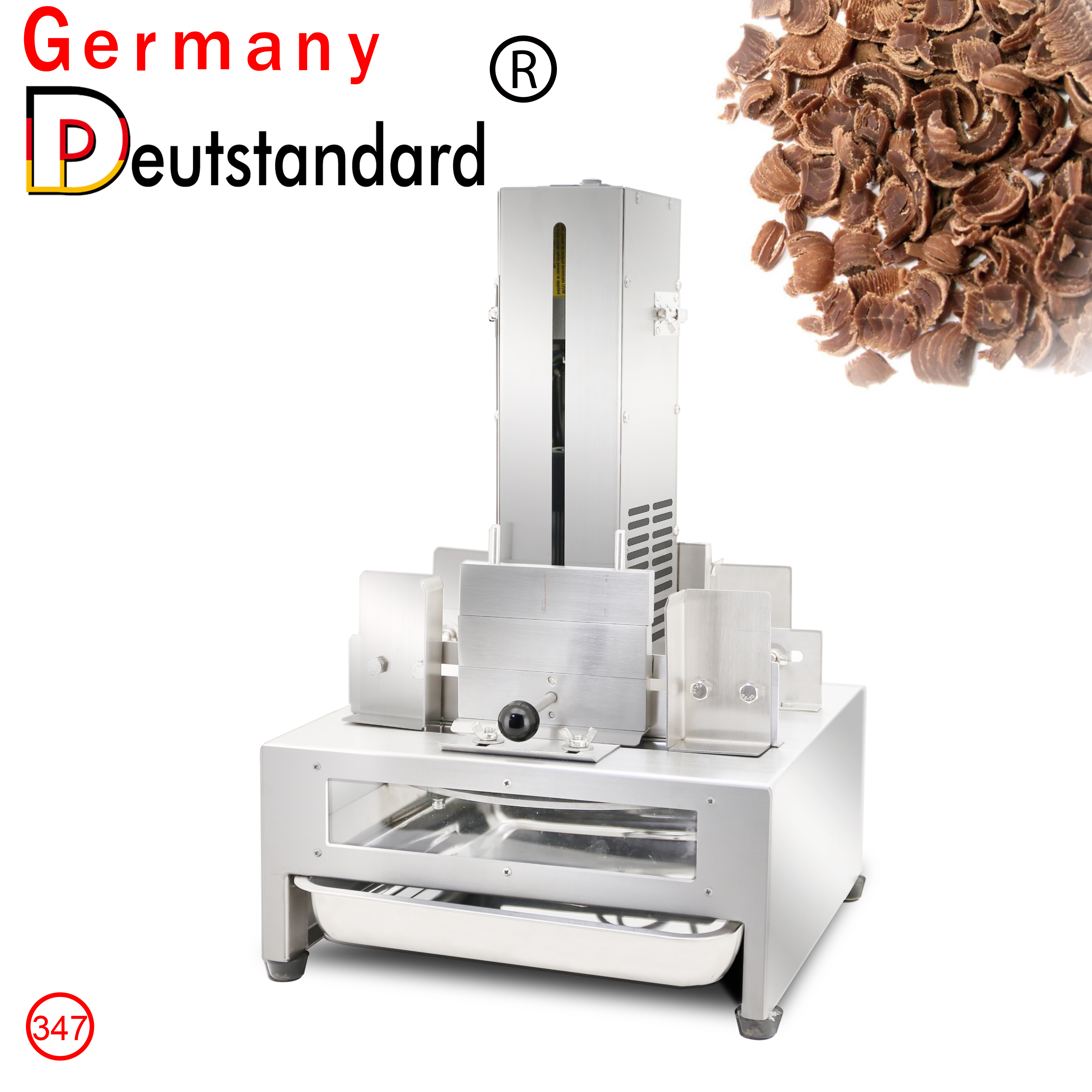 German Brand automatic chocolate shaver shaving machine chocolate cutter cutting machine