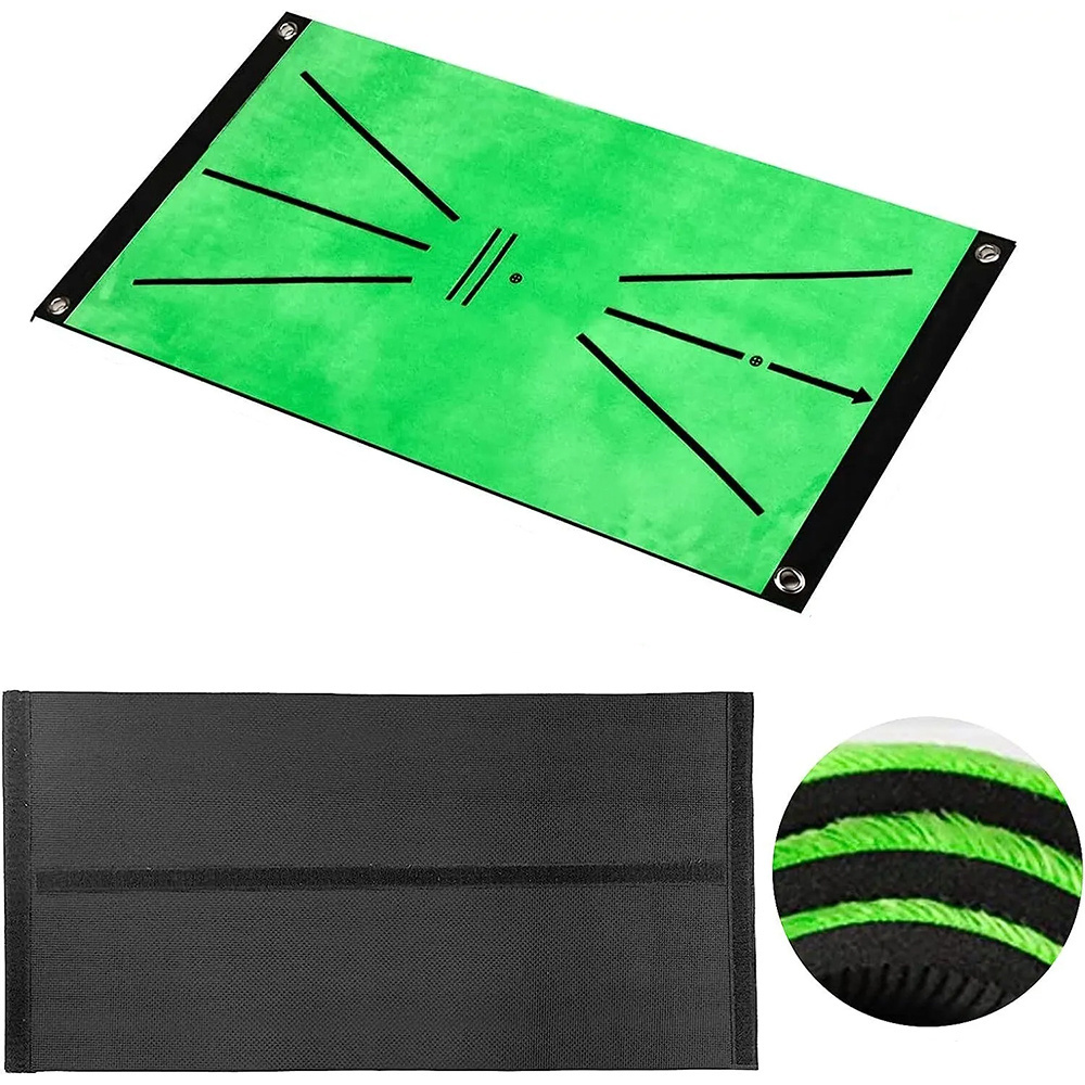 PRIMUS GOLF Premium Golf Hitting Mat 12x24 Residential Practice Mat Detection Batting Trajectory Golf Training Mat