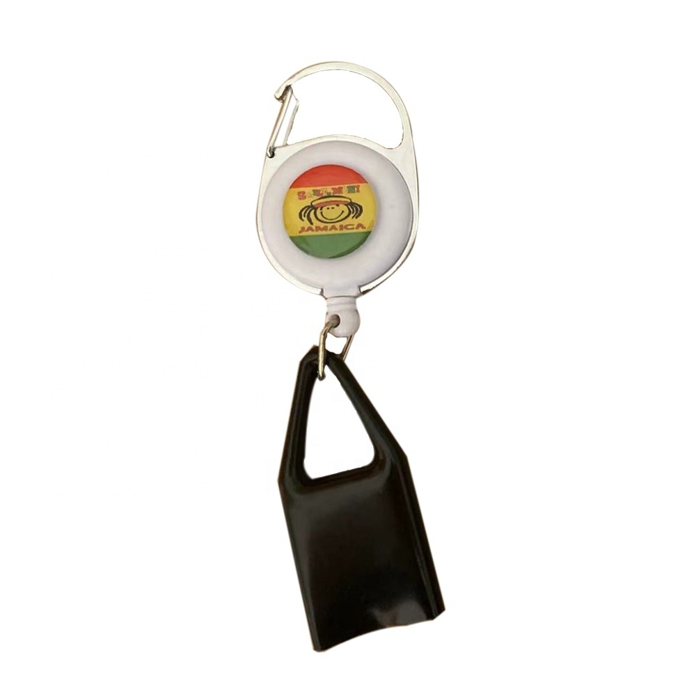 Retractable Lighter holder ensure your lighter's safety kept and conveniently to get the lighter whenever you need