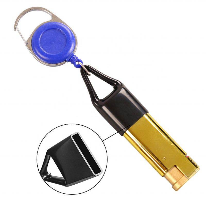 Retractable Lighter holder ensure your lighter's safety kept and conveniently to get the lighter whenever you need