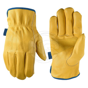 Waterproof Leather Gloves Touch Screen Full Finger Leather Gloves Fashion Men Leather Gloves