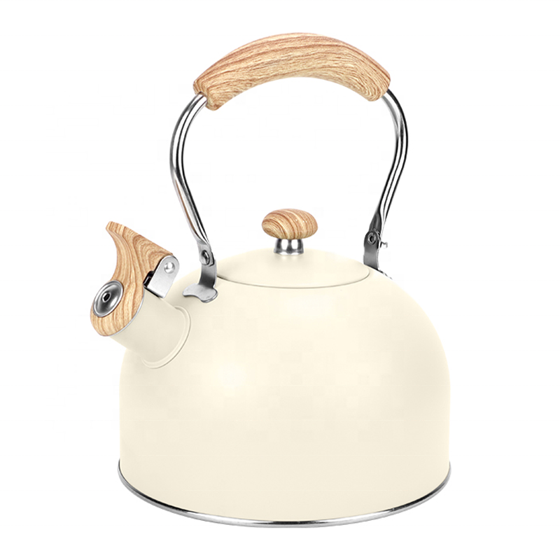 Home Kitchen Tea Pot Custom High Quality 2.5L Stainless Steel Whistling Tea Kettle For Stove Top