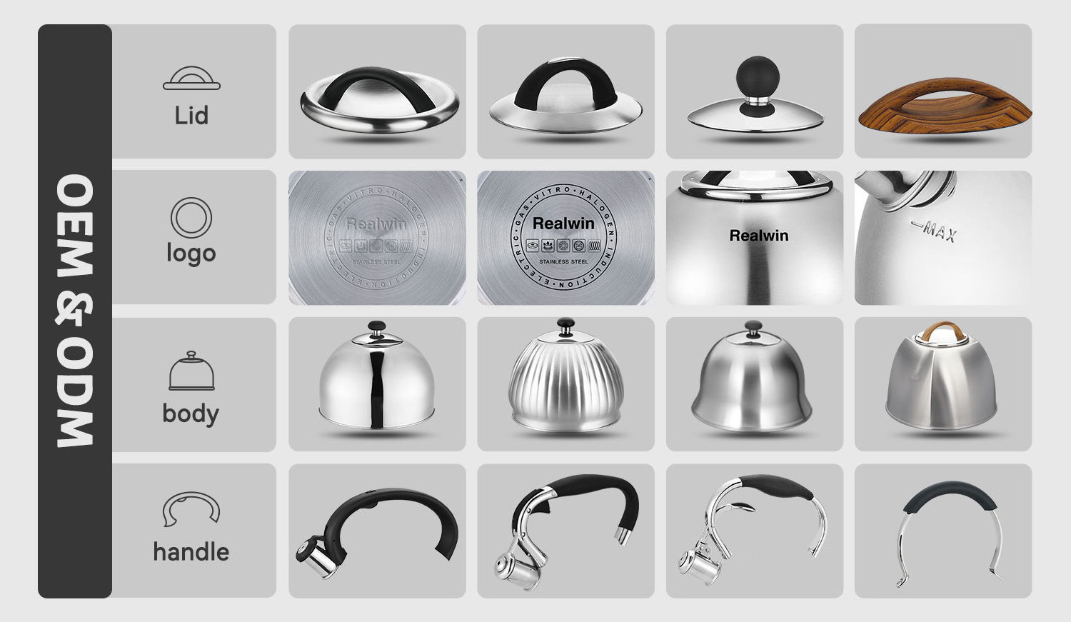 Customized color coating whistling water kettle stainless steel stove top tea pots kettles for home