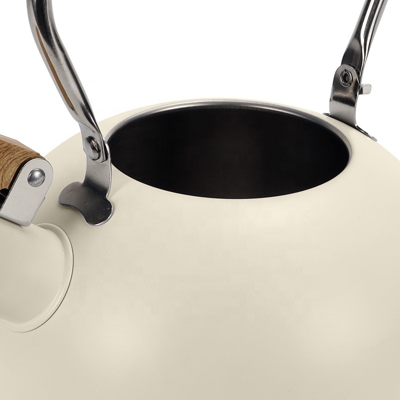 Home Kitchen Tea Pot Custom High Quality 2.5L Stainless Steel Whistling Tea Kettle For Stove Top