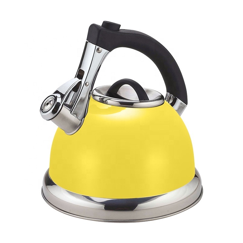 Tools & gadgets home whistle kettle container enamel Stainless Steel Whistling Tea Kettle