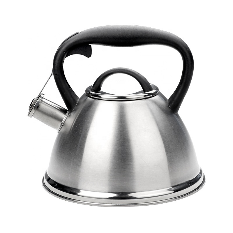 3.0L Induction Cooker Stainless Steel Whistling Tea Kettle Coffee Teapot With Nylon Handle for Gas Stoves