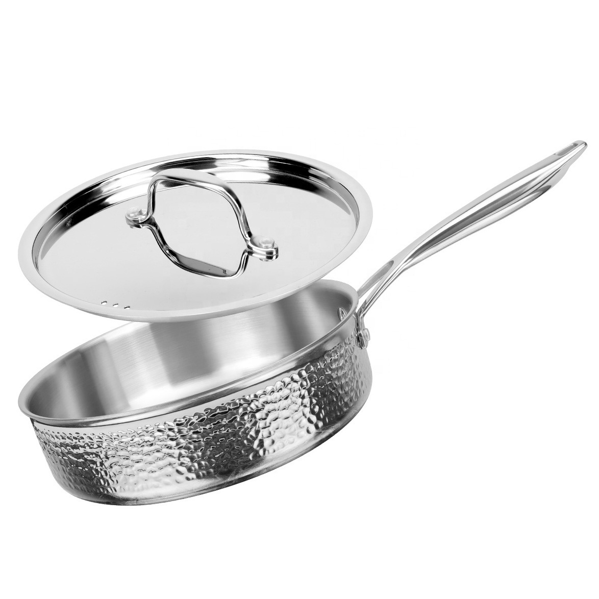 Wholesale Cookware Manufacturers Cooking Pot Sauce Pan Triply Stainless Steel Cookware Set For Home Kitchen