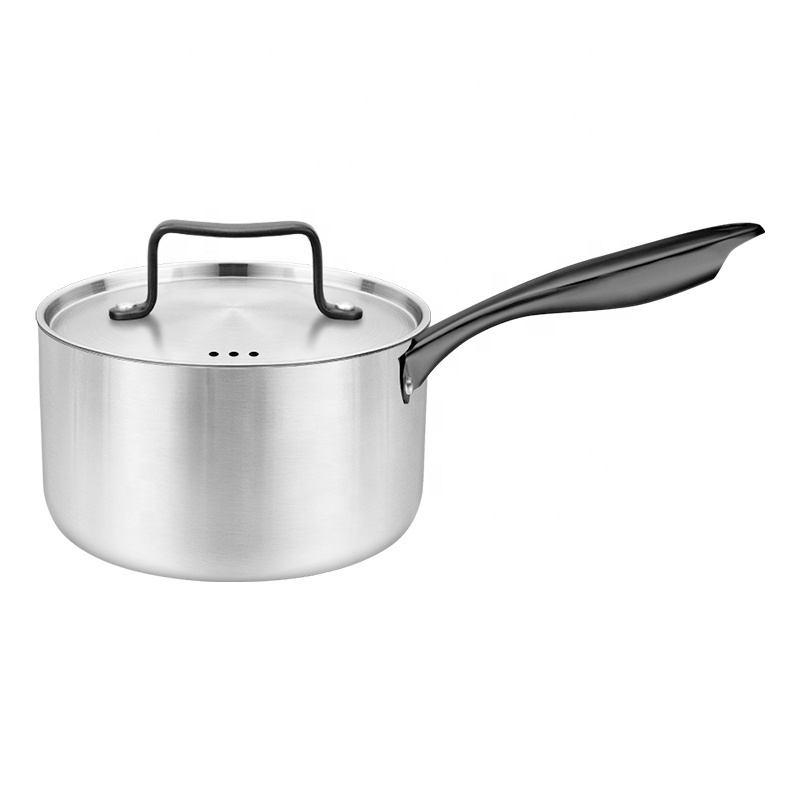 German Multifunctional 304 Triply Stainless Steel Cooking Pot Sets Nonstick Cookware For Induction Cooking