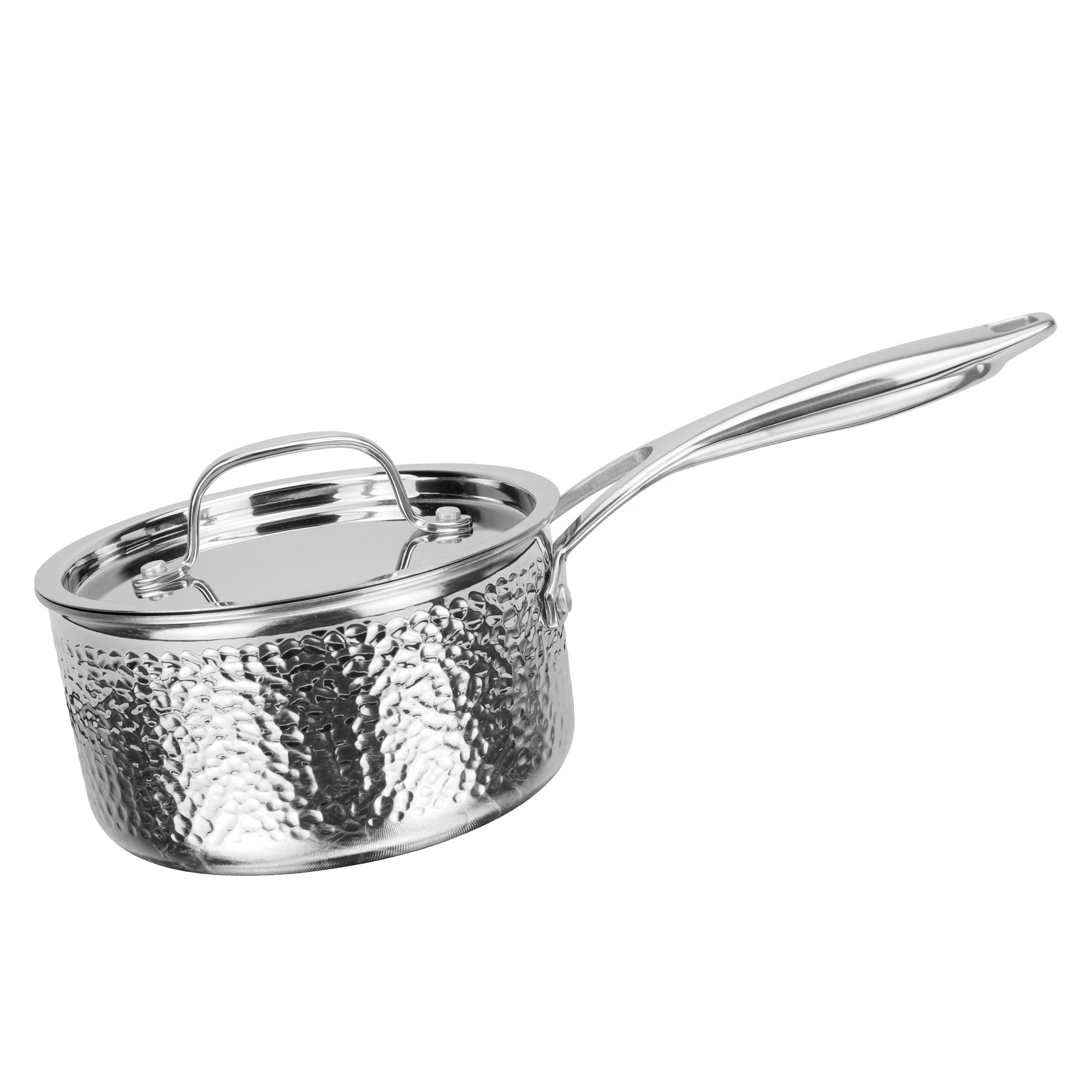 Wholesale Cookware Manufacturers Cooking Pot Sauce Pan Triply Stainless Steel Cookware Set For Home Kitchen