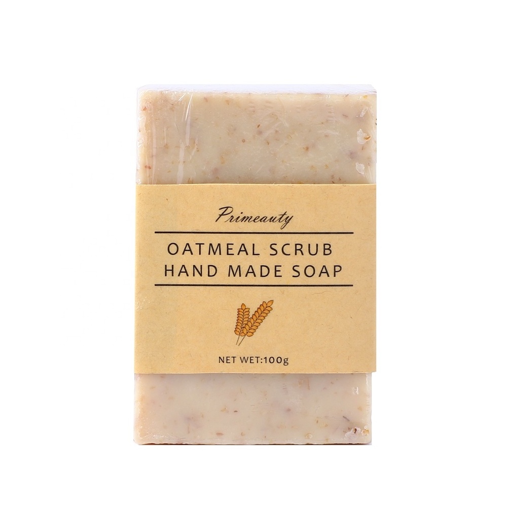 Bathing Soap Wholesale Custom Foam Mens Women Body Rice Milk Face Foam Exfoliating Natural Organic Honey Oatmeal Goat Milk Soap