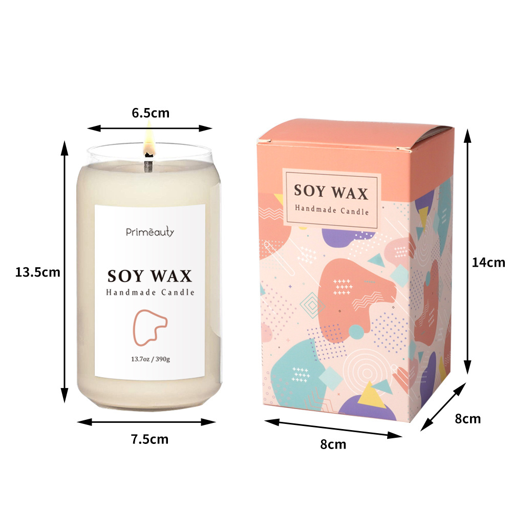 top seller custom private label natural soy wax handmade votive aroma large long burning non drip big scented candles