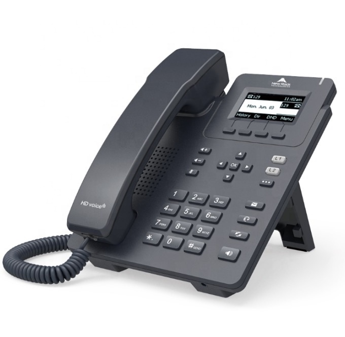 6 SIP ACCOUNT  IP Phone with POE NRP2002P entry level with low cost