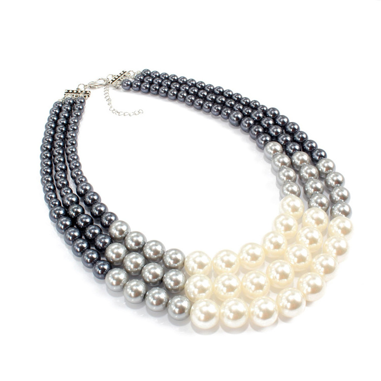 Fashion Women Newest  keshi pearl necklace jewelry set pearl necklace