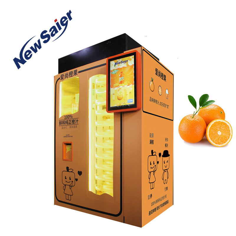 Best selling hot chinese products self service juicer orange vending machine for wholesale