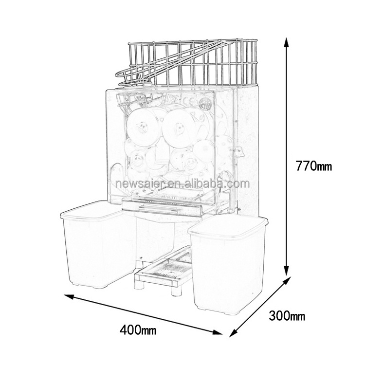 orange juice extractor professional automatic peeler machine commercial