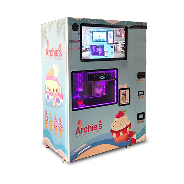 Earn money ice cream vending machine cosmetics protein shake vending machine automatic