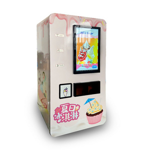 fully automatic soft ice cream maker vending machine for sale