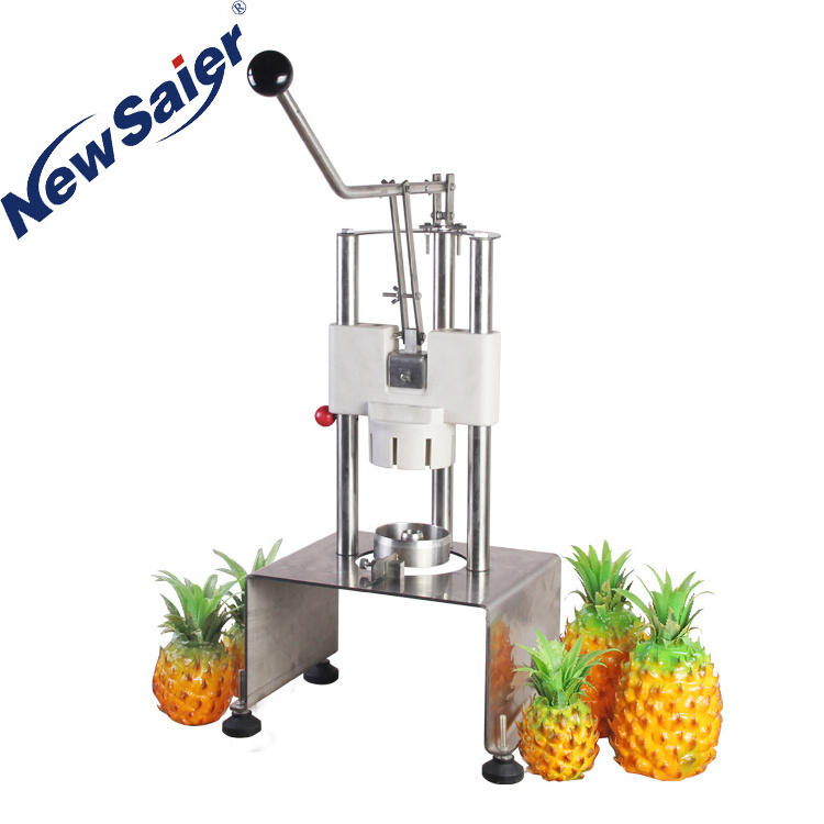 2000C-2 Stainless steel quick pineapple peeler machine pineapple peeling machine pineapple corer slicer peeler machine