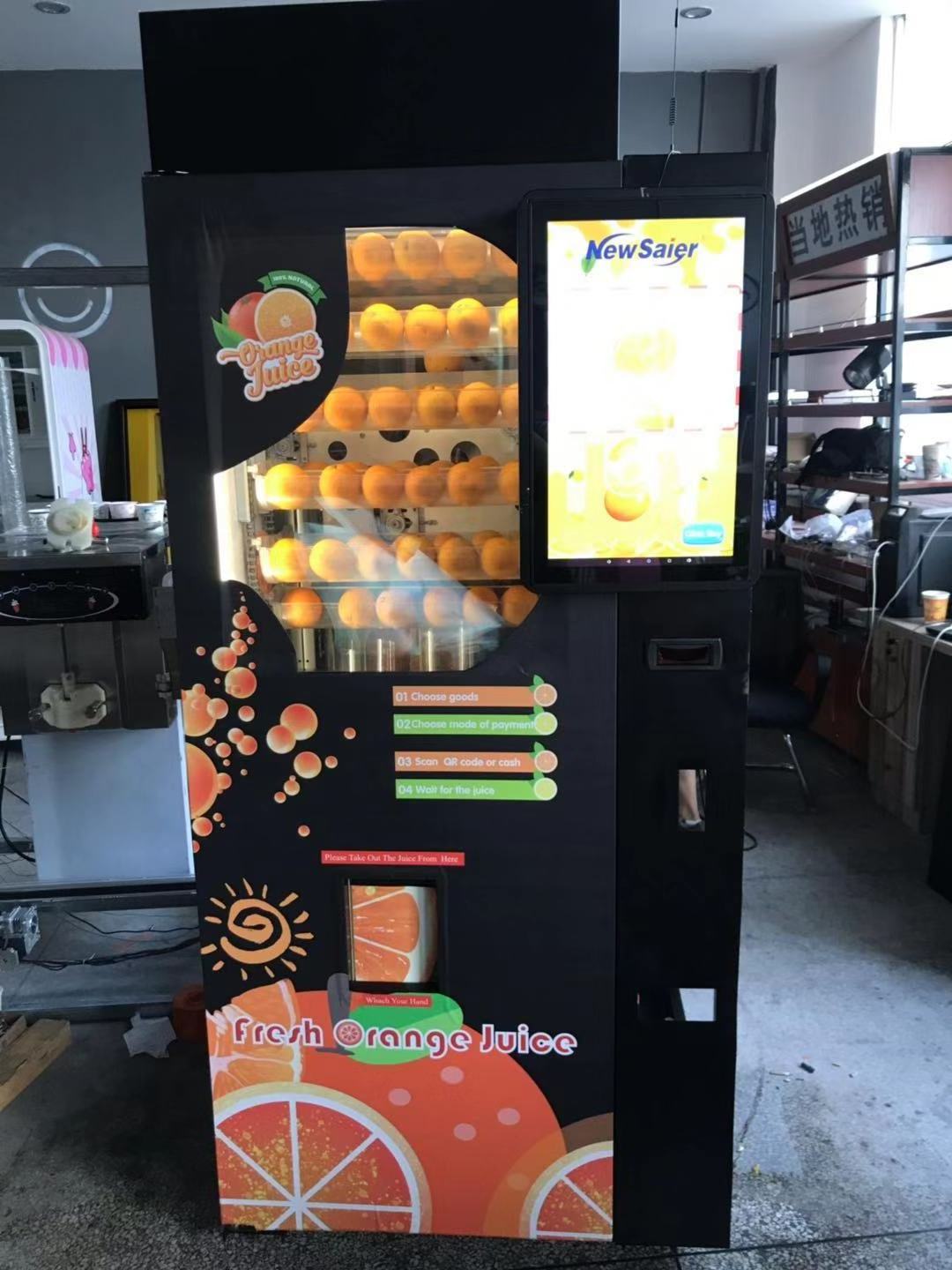 Electronic Component fresh orange juice vending machine with great price