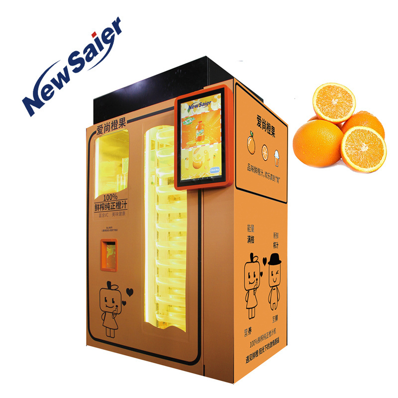 Electronic Component fresh orange juice vending machine with great price