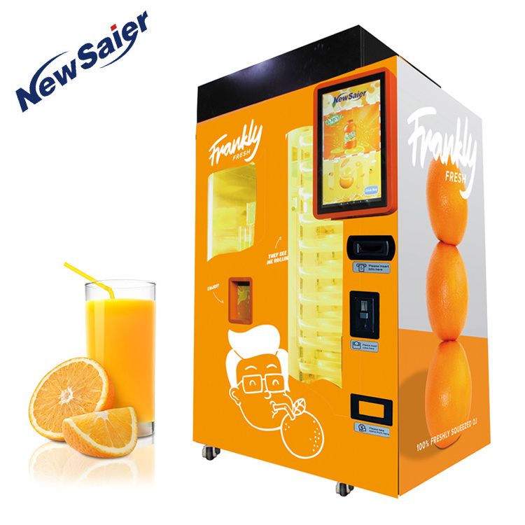 Intelligent Automatic fresh orange juice vending machine