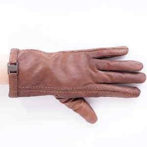 GLOVEMAN Ladies goatskin fashion dress leather gloves