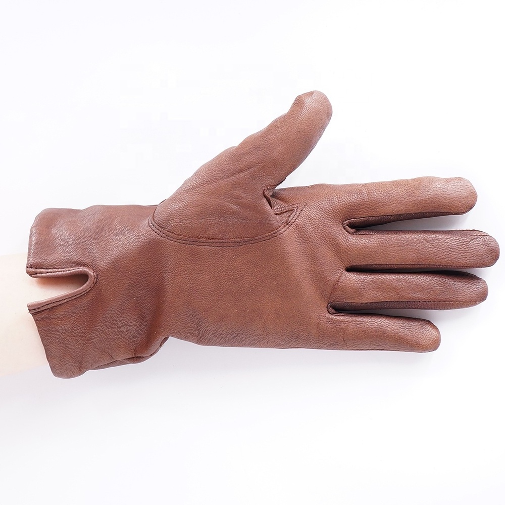 GLOVEMAN Ladies goatskin fashion dress leather gloves