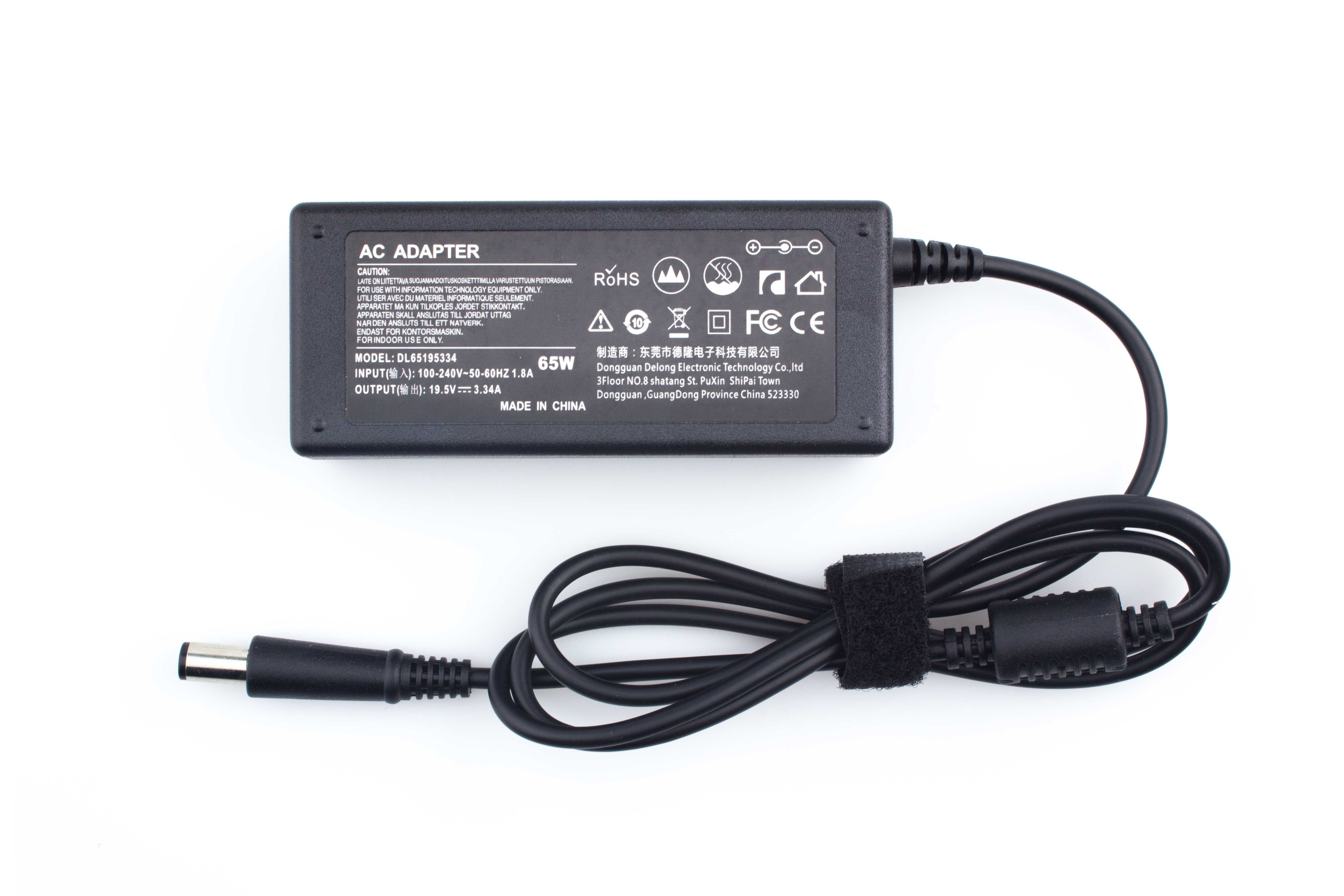 Power Supply Laptop AC Adapter Charger 65 Watt 19.5V 3.34A AC DC Adapter Power Adapter Charger Laptop Genuine