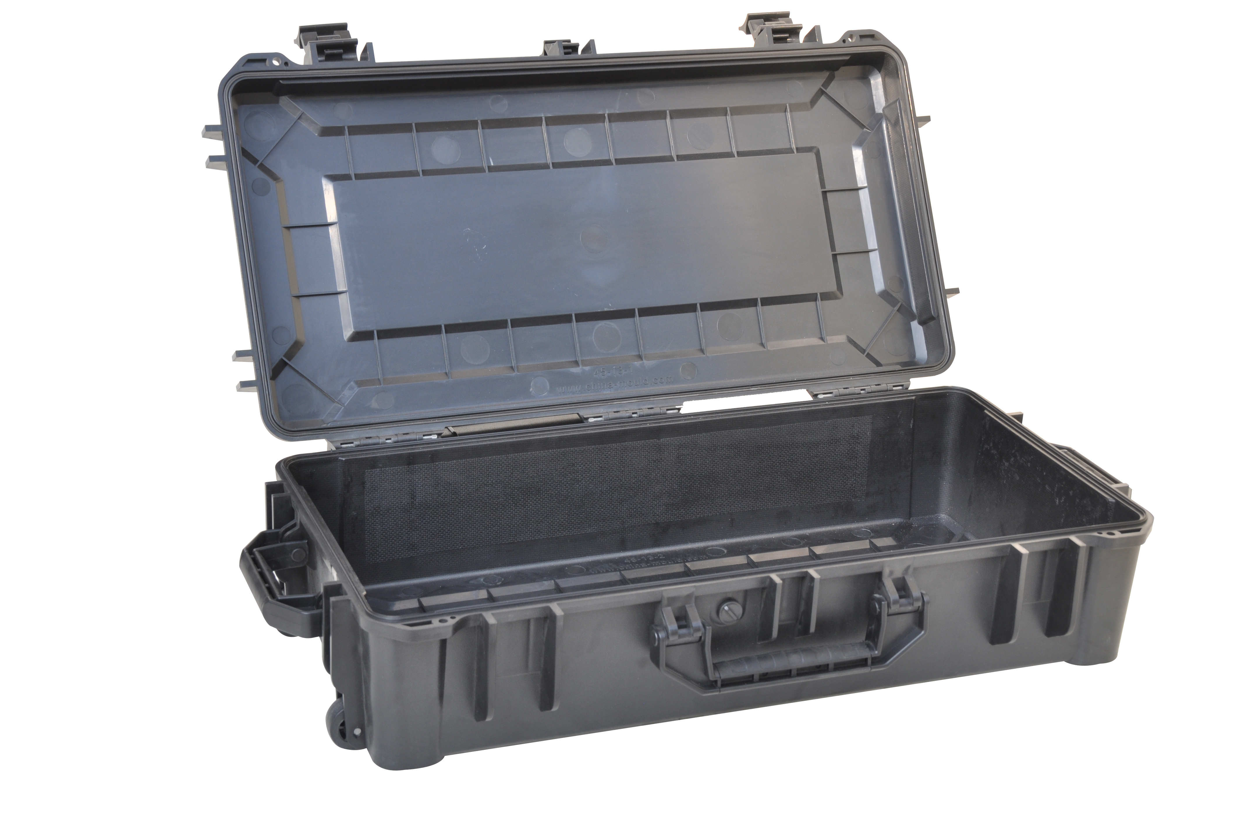 Factory direct supply safety sturdy anti-scratch ABS plastic airtight travel case with pick and pluck foam hard cases