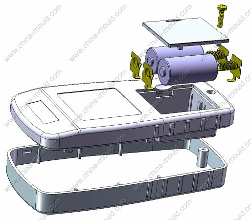 Handheld GR123A Battery ABS Stainless Steel Waterproof Enclosure Steel Distribution Switch Box