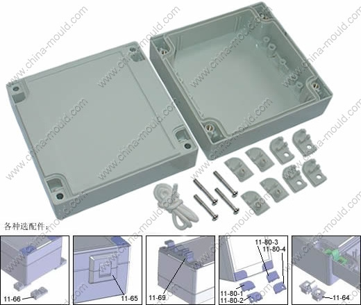 OEM 120x120x60 mm ABS Outdoor Plastic Electronic Device Enclosure IP65 Waterproof Cable Junction Box Case China Factory DIY ROHS