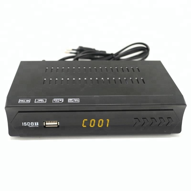 1080 P Usb digital tv converter box ISDB-T Tv Tuner DVB-T DVB-T2 TV receiver