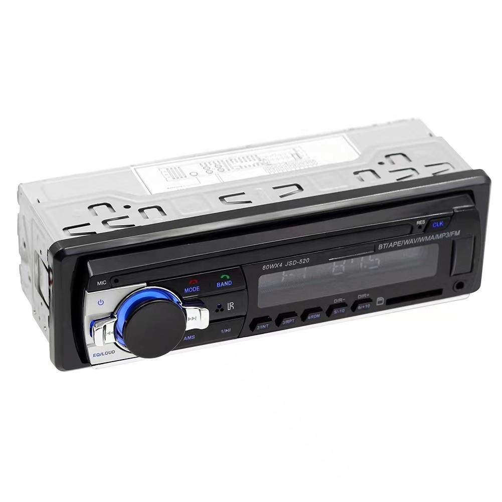 Car Mp3 Player 1Din Car Stereo Autoradio Car Radio 12v In dash Fm Aux In Receiver Sd Usb With Bt Mp3 Jsd-520