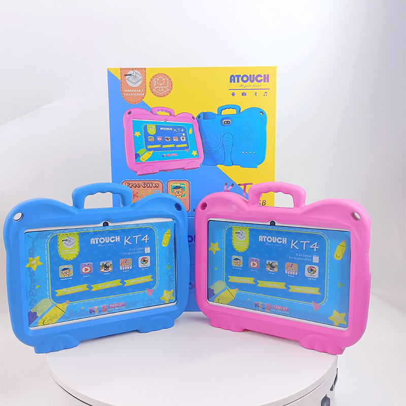 atouch 7 Inch child learning tablets for kids children tab android baby tablet pc education wifi