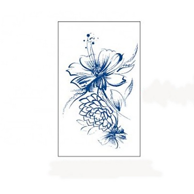 Free Samples Long Lasting Gardenia Ink Semi Permanent Temporary Tattoo Sticker