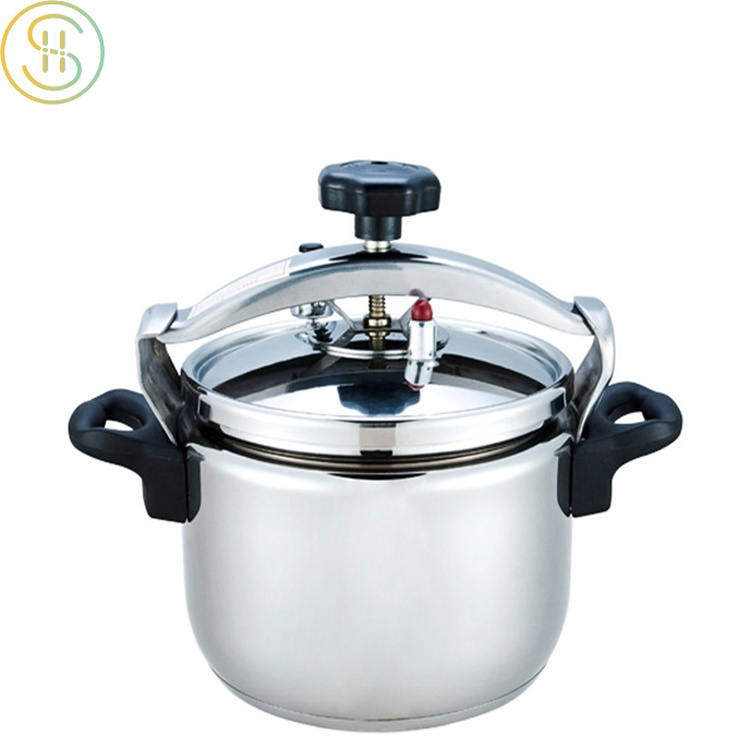 Hot OEM factory energy-saving gas and induction cooker stainless steel pressure cooker for home kitchen cooking