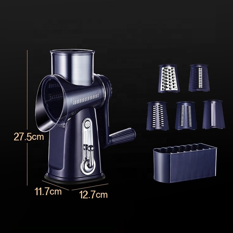 OEM factory multi-functional manual cheese rotary meat grinder vegetable grinder kitchen household shredder