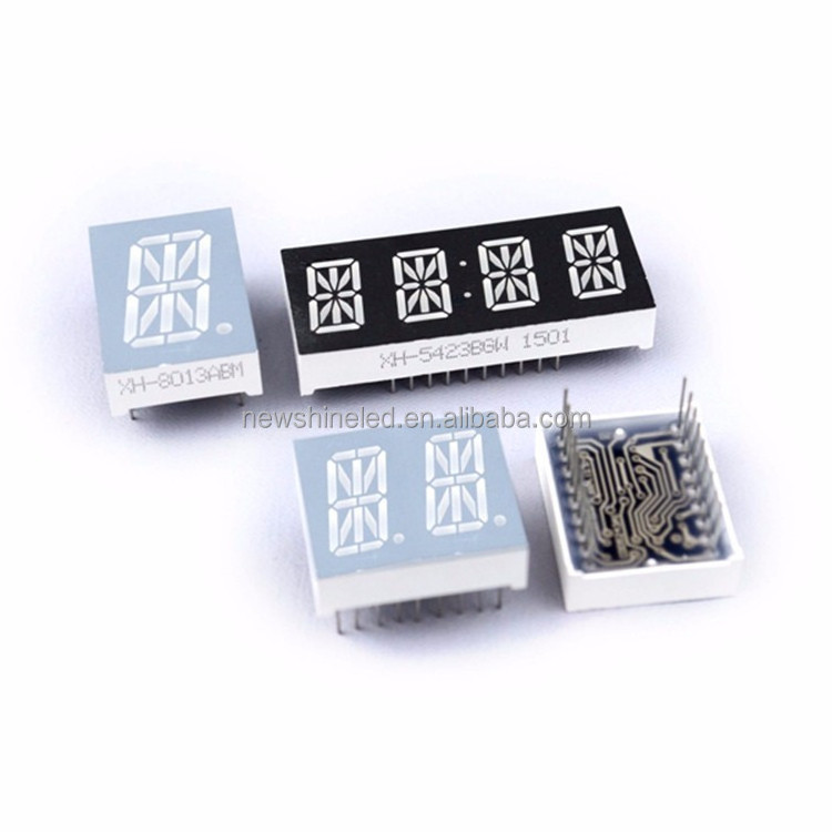 Factory selling 0.52 inch led alphanumeric display 4 digit 14 segment display for led 16 segment display