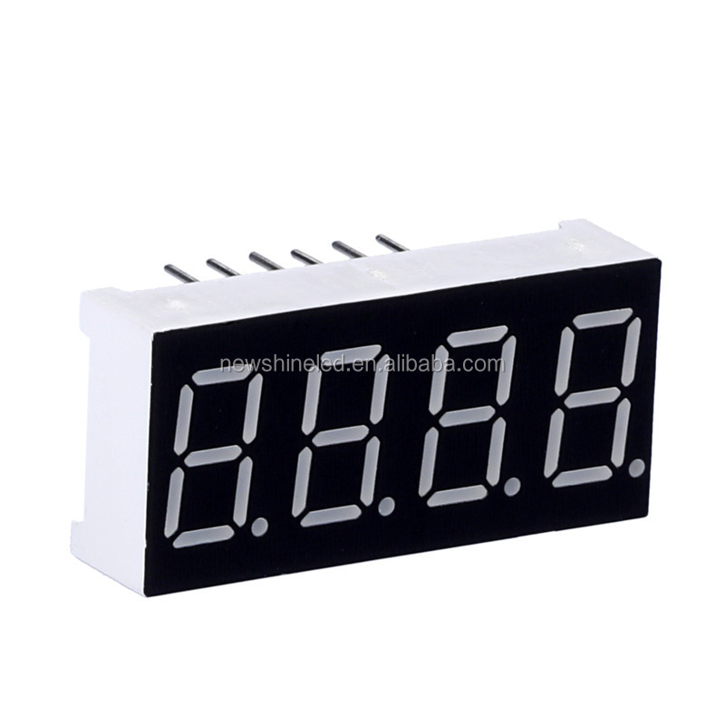 Factory supply 0.8 inch 7 segment led display 4 digt display 0.8