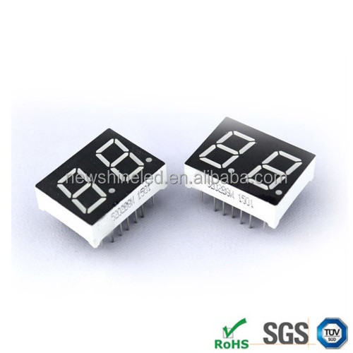 Factory price 0.3 inch dual led 7-segment display 2 digits 7 segment led display seven segment for outdoor digital showing