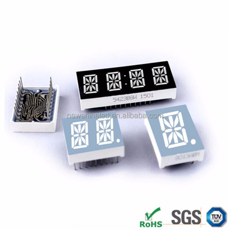 Factory selling 0.52 inch led alphanumeric display 4 digit 14 segment display for led 16 segment display