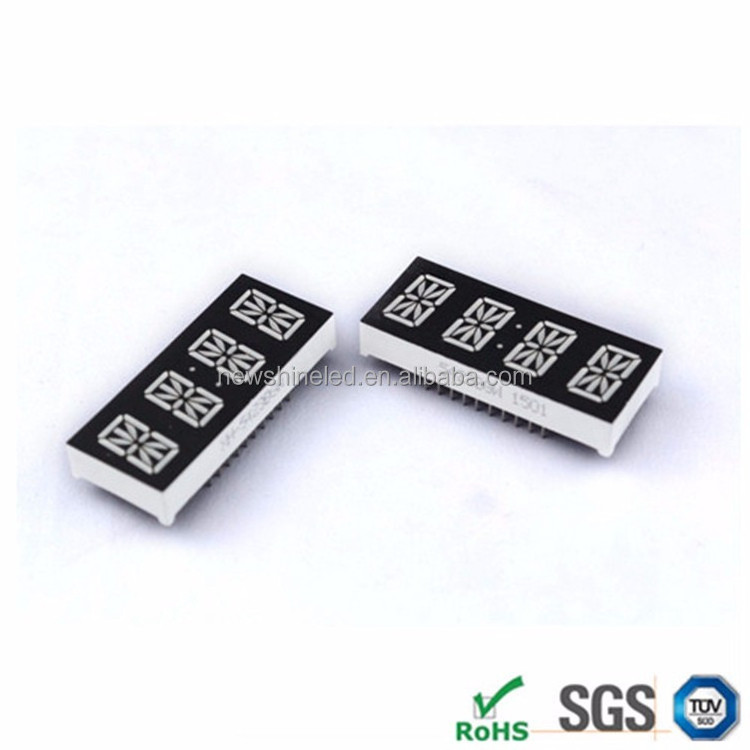 Factory selling 0.52 inch led alphanumeric display 4 digit 14 segment display for led 16 segment display