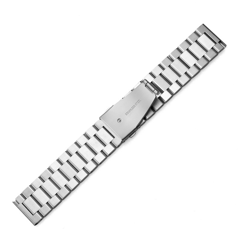 metallic stainless steel watch bracelet for apple watch series 7 band 22mm 20mm strap for samsung galaxy watch 5 4 3 active 2