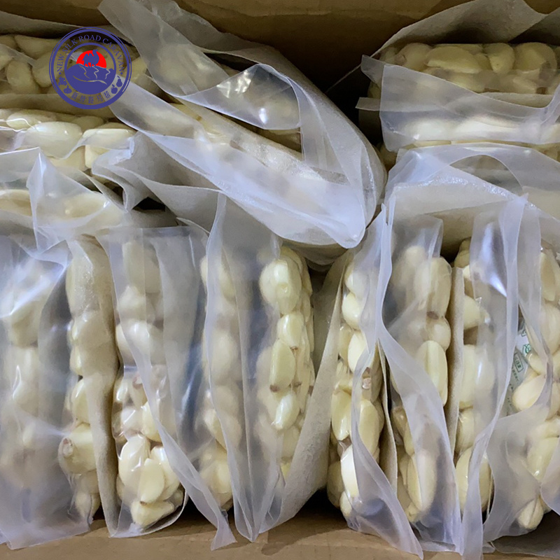 Cold Storage Garlic Super White For Wholesale Fresh Peeled Garlic Clove Vacuum Bag And Nitrogen Bag Peeled Garlic